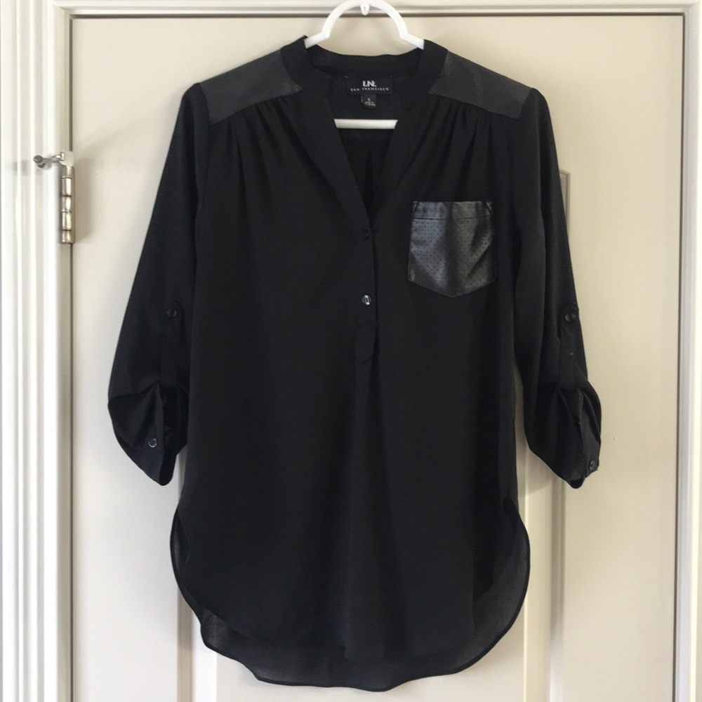 I.N. San Francisco Blouse Sz Small